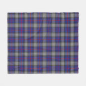 金海鳥プレイド フリースブランケット (正面(横))