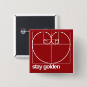 金滞在 缶バッジ (正面&裏面)