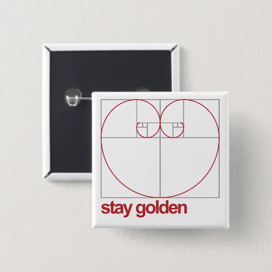 金滞在 缶バッジ (正面&裏面)