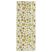 金点のワインのギフトバッグ ワインギフトバッグ (正面)