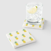 金熱帯パイナップル ストーンコースター (横)