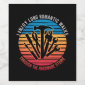 金物楽しむを散歩するのが好い ワインラベル (シングルラベル)