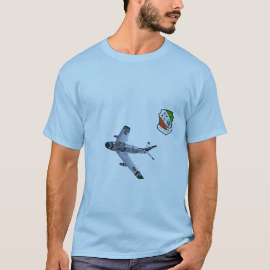 金王冠F-86サーブルのTシャツ Tシャツ (正面)
