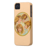 金環に浮かぶ天使たち Case-Mate iPhoneケース (裏面左)