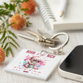 金生まれが有る キーホルダー (正面右)