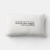 金生まれ曜日13日 ランバークッション (裏面)