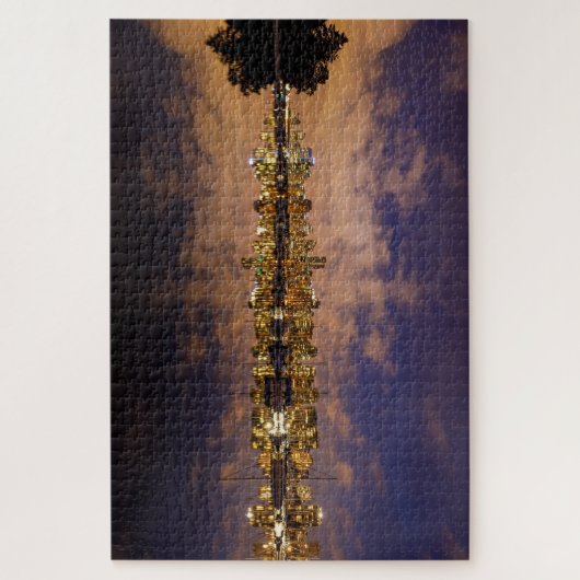 金田のスカイラインフォンバンクーバーで死ぬ ジグソーパズル (縦)