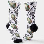 金疑問に思理哲学の礎となるものなり ソックス (傾斜あり)