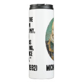 金疑問に思理哲学の礎となるものなり タンブラー (裏面)