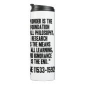 金疑問に思理哲学の礎となるものなり タンブラー (回転右)