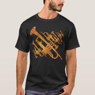金白熱トランペット Tシャツ