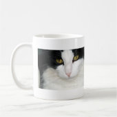 金目を持つ猫 コーヒーマグカップ (左)