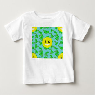 金目絵文字 ベビーTシャツ