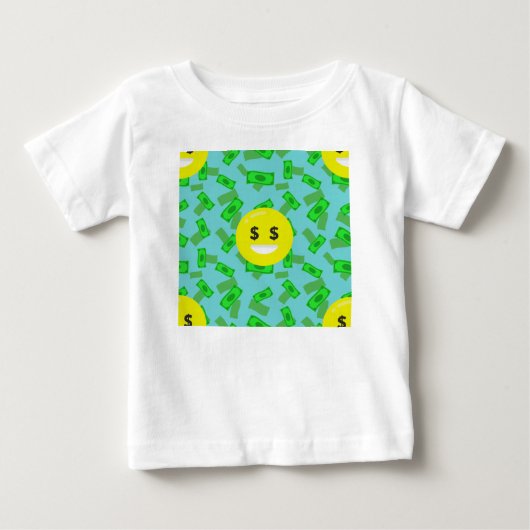 金目絵文字 ベビーTシャツ (正面)