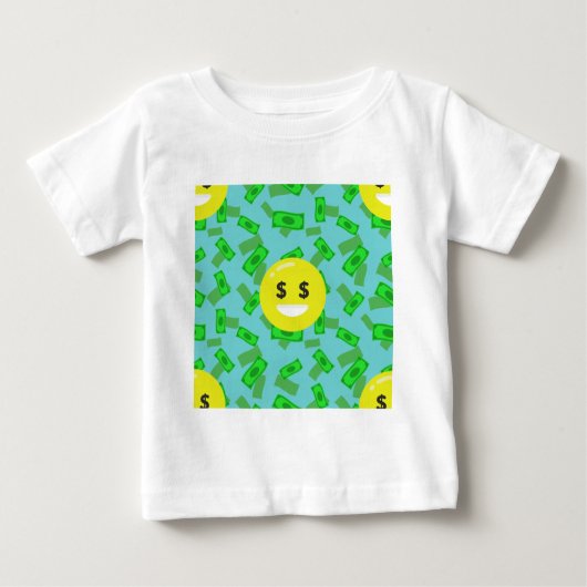 金目絵文字 ベビーTシャツ (正面)