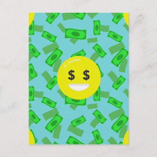 金目絵文字 ポストカード (正面)