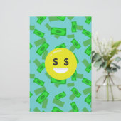 金目絵文字 便箋 (スタンド正面)