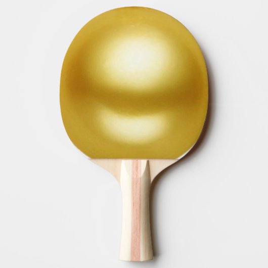 金真珠 卓球ラケット (裏面)