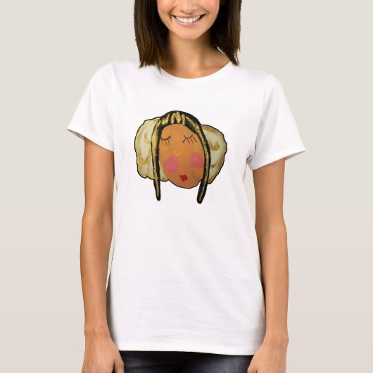 金睡眠の天使のTシャツ Tシャツ (正面)