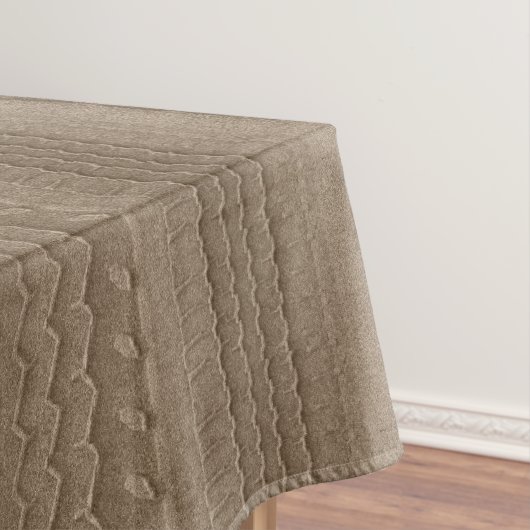 金砂浜のタイヤの跡 テーブルクロス (インサイチュ)