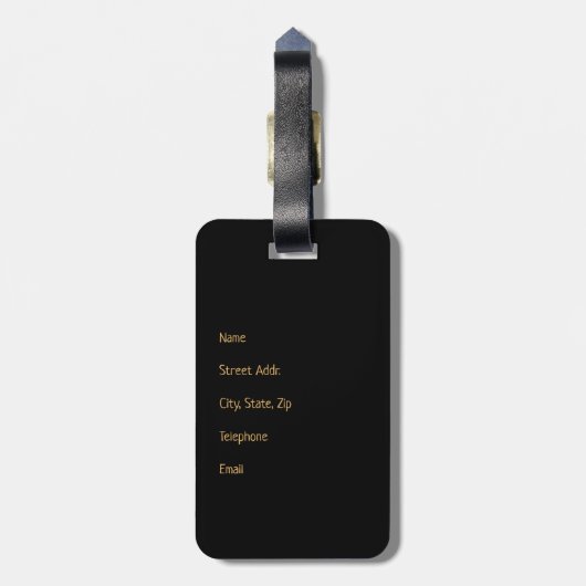 金砂 ラゲッジタグ (裏面縦)