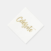 金祝箔ナプキン スタンダードカクテルナプキン (角)