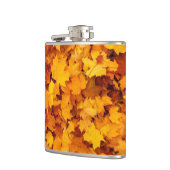 金秋の葉 フラスク (左)