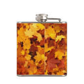 金秋の葉 フラスク (裏面)