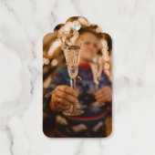 金箔くるみ割りクリスマスカード ギフトタグ (裏面)