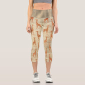 金箔に輝くキリン カプリレギンス (正面)