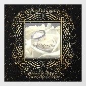 金箔のドットエレガントの外観を保存 ウィンドウサイン (シート)