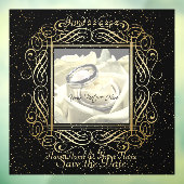 金箔のドットエレガントの外観を保存 ウィンドウサイン (シート3)