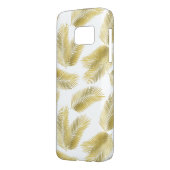 金箔のパーム葉のパターン Case-Mate iPhoneケース (裏面左)