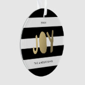 金箔の付いた喜び | 休日オーナメント オーナメント (正面)