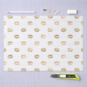 金箔の唇 薄葉紙 (クラフト)