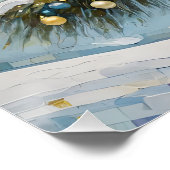 金箔の常緑樹 ポスター (コーナー)