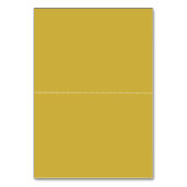 金箔の木モダンの折り結婚曲げ座席表 テーブルナンバー (裏面)