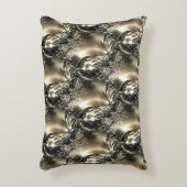 金箔の真珠 アクセントクッション (正面(垂直))