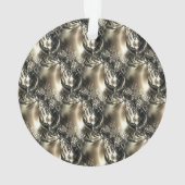 金箔の真珠 オーナメント (裏面)