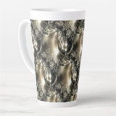 金箔の真珠 カフェラテマグ (左アングル)