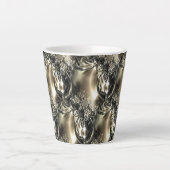 金箔の真珠 カフェラテマグ (正面)