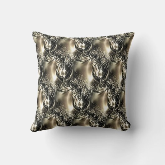 金箔の真珠 クッション (裏面)