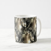 金箔の真珠 コーヒーマグカップ (正面右)