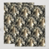 金箔の真珠 シーズンカード (正面/裏面)