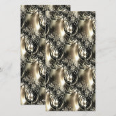 金箔の真珠 シーズンカード (正面/裏面)