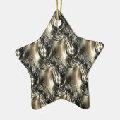 金箔の真珠 セラミックオーナメント (左)