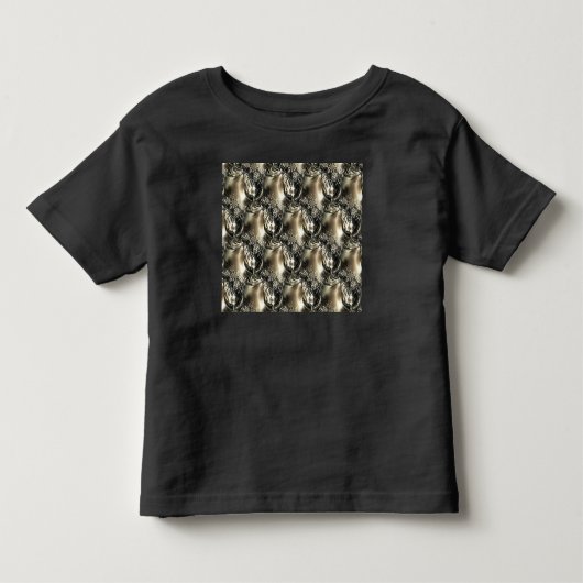 金箔の真珠 トドラーTシャツ (正面)