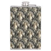 金箔の真珠 フラスク (裏面)