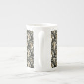 金箔の真珠 ボーンチャイナマグカップ (裏面)