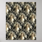 金箔の真珠 ポスター (正面)